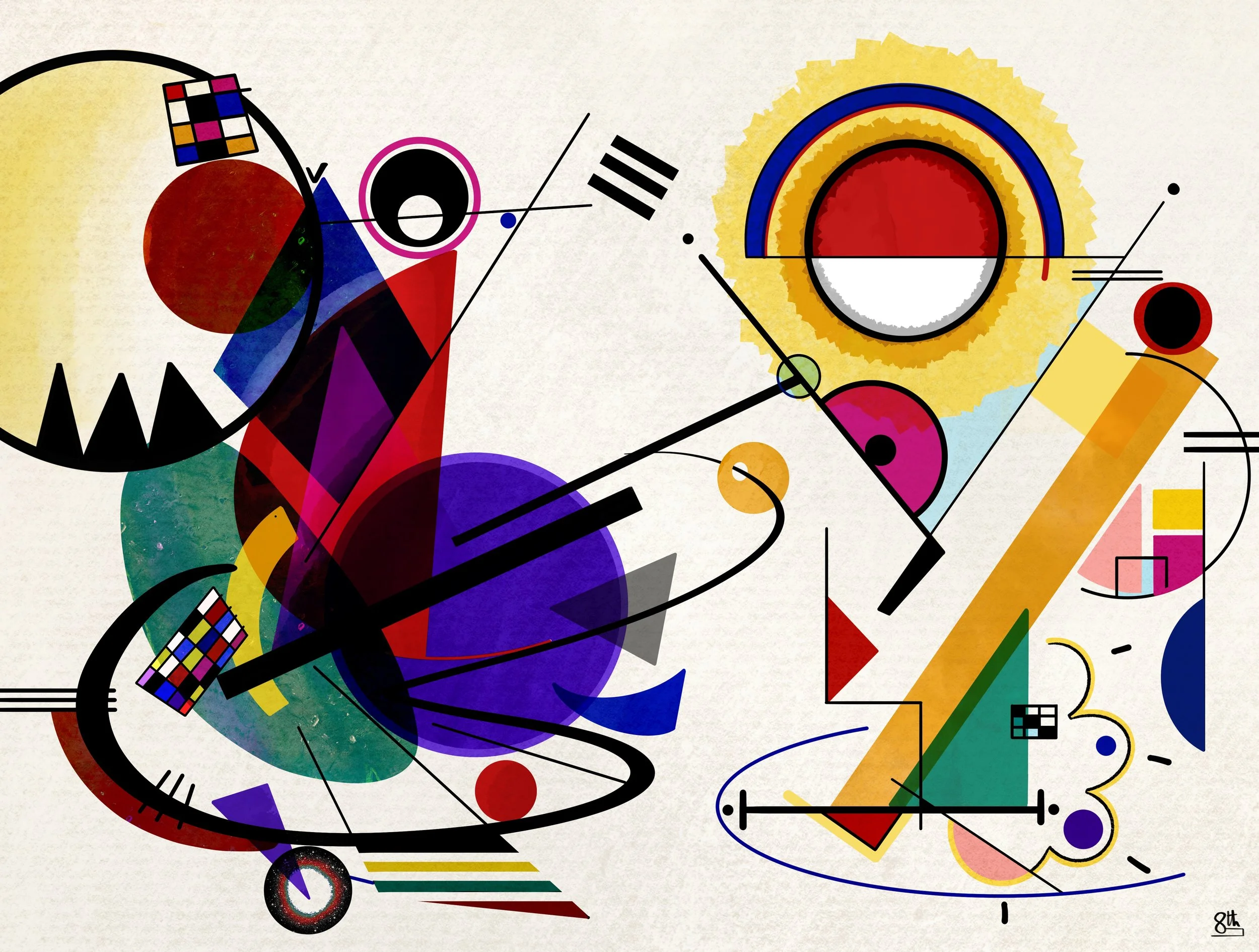 8th Project | Suprematism Art – Be the next collector